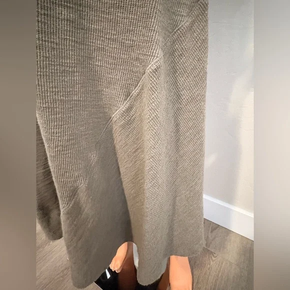 Soft Surroundings Sleeveless Knit Olive Maxi or Midi Dress XS - Picture 4 of 8